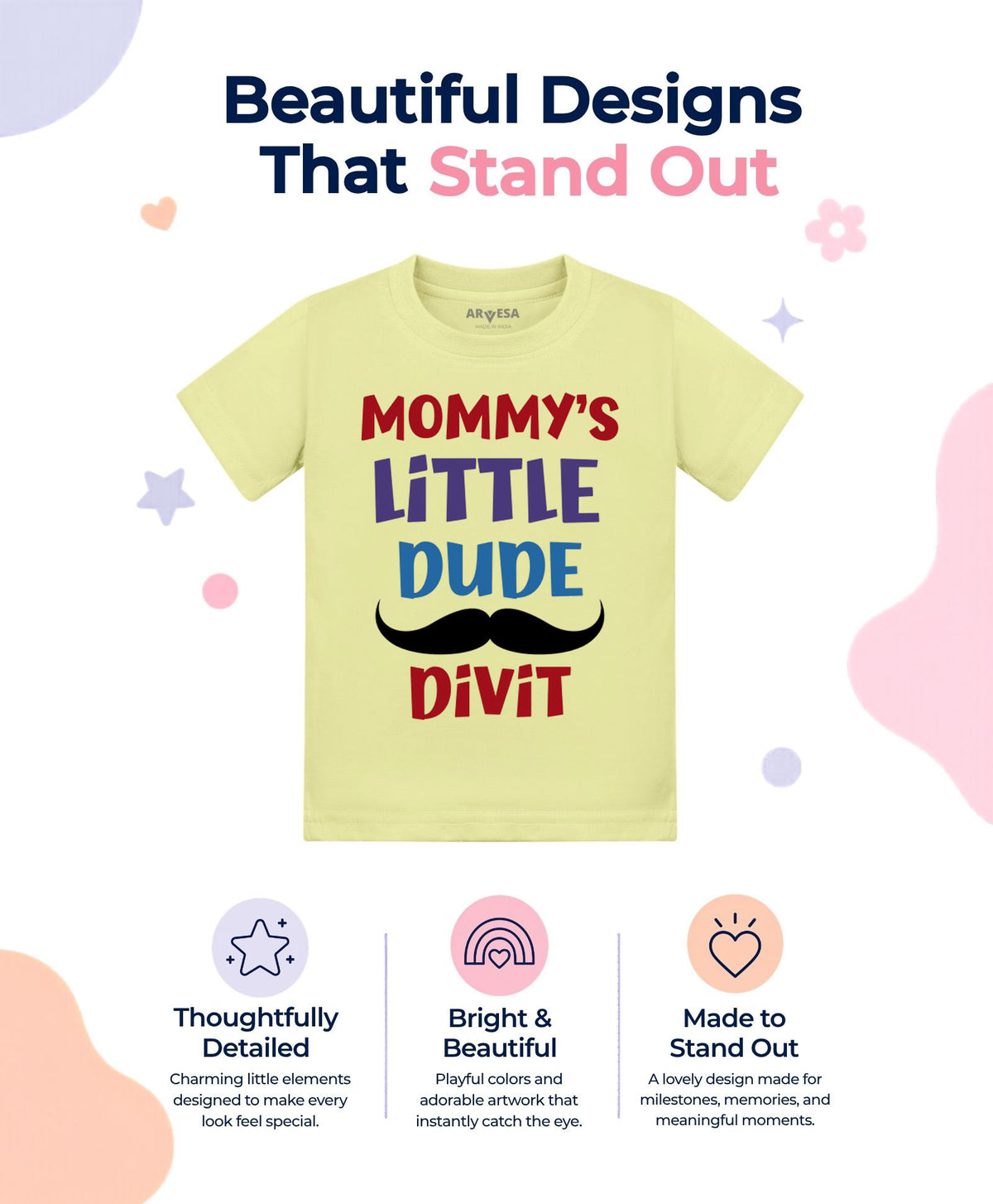 Yes | Mommy Little Dude - T-shirt