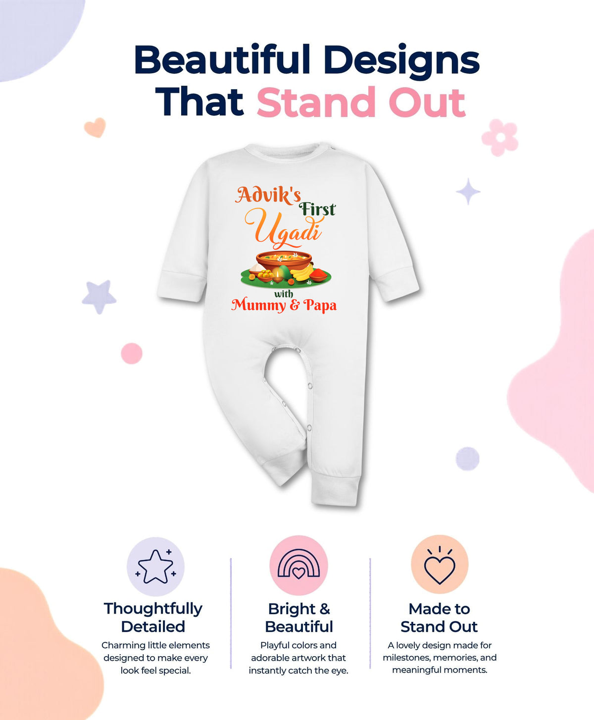 Yes | My First Ugadi - Jumpsuit