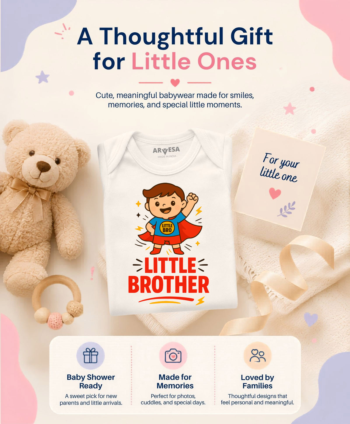 No | Little Brother - Romper