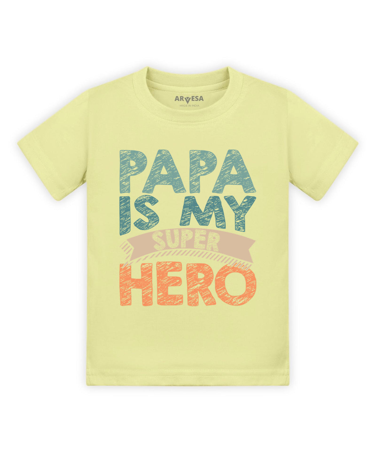 No | Papa Is My Super Hero Dad - T-shirt