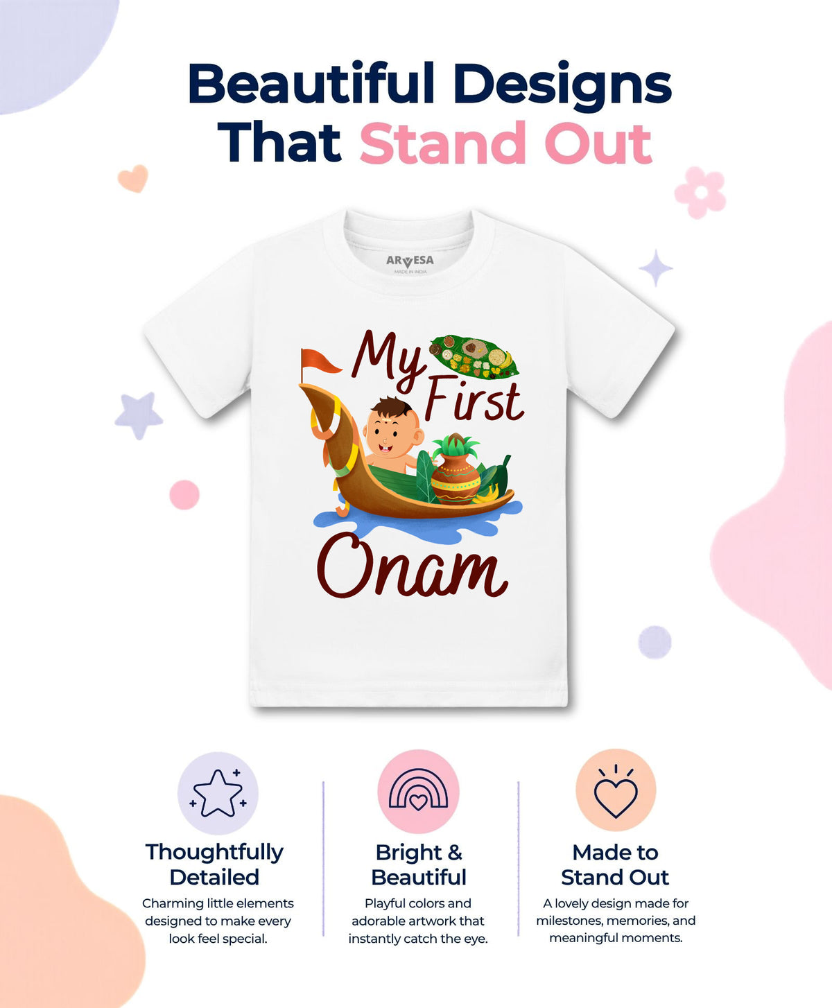 No | My First Onam - T-shirt
