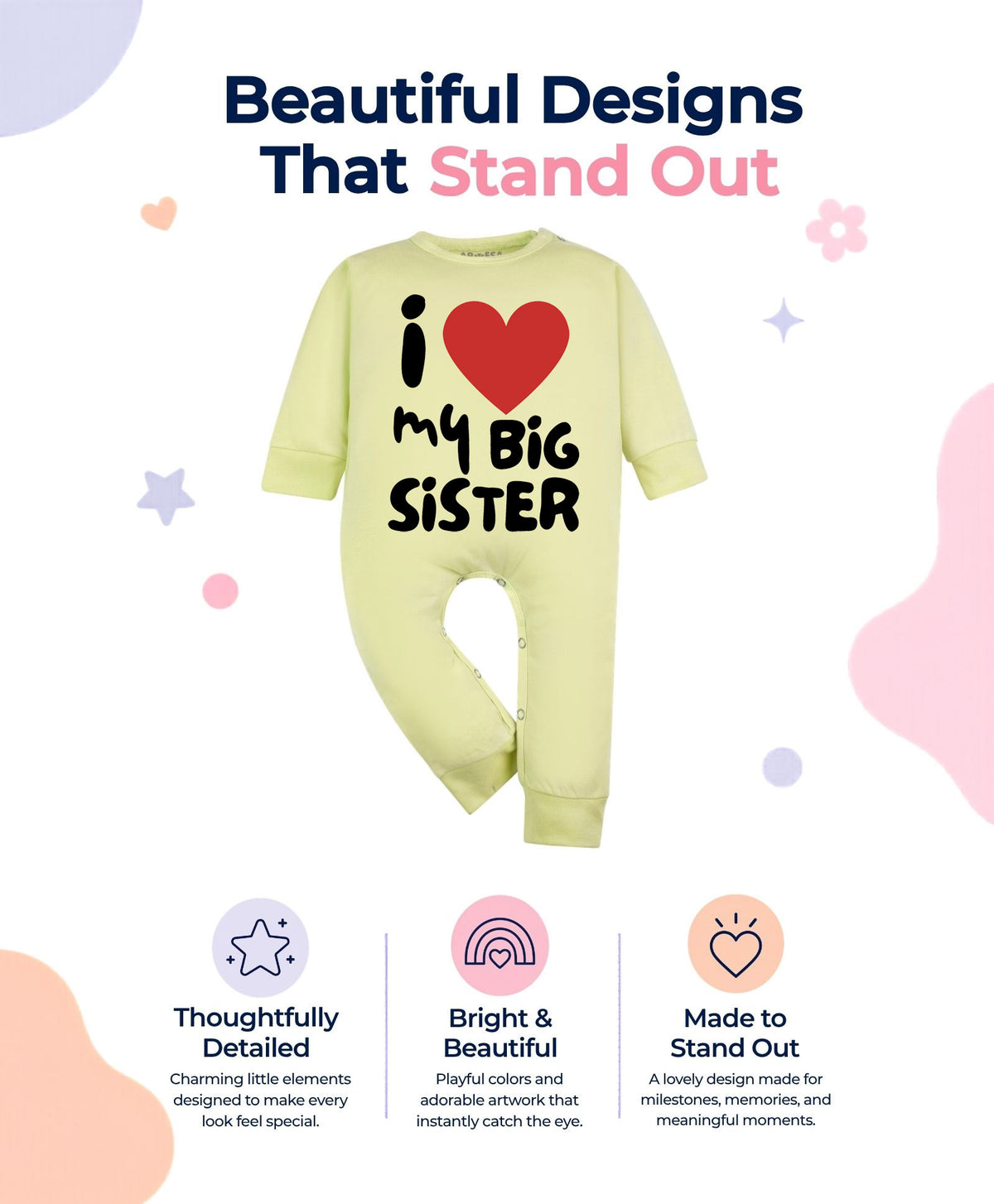 No | I love My Big Sister - Jumpsuit