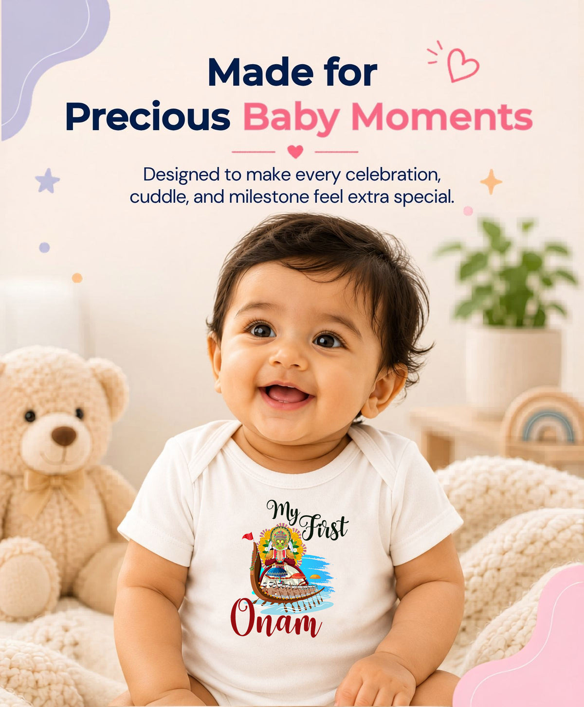 No | My First Onam - Romper