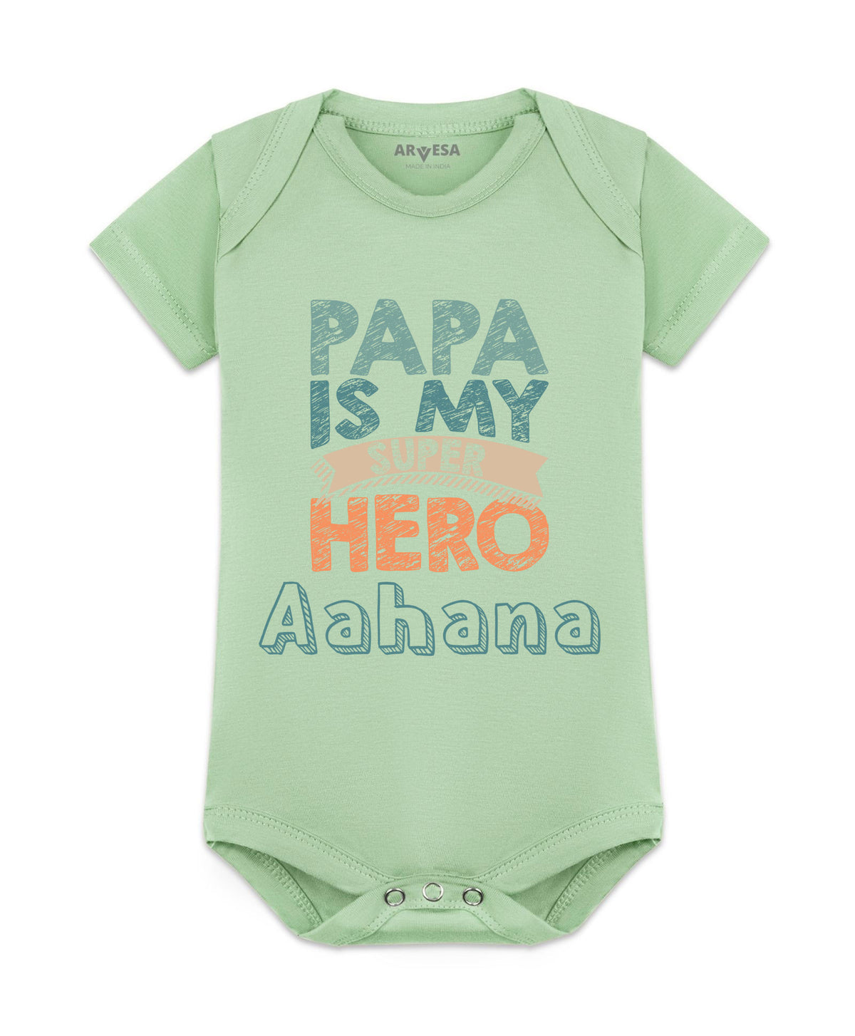 Yes | Papa Is My Super Hero Dad - Romper