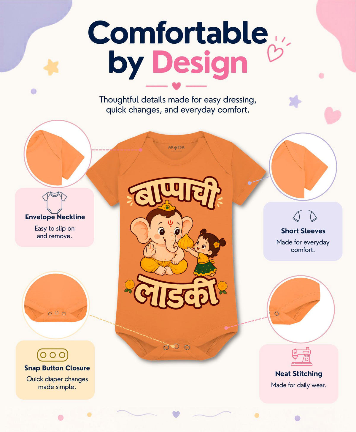 Bappa Chi Ladki Devotional - Romper