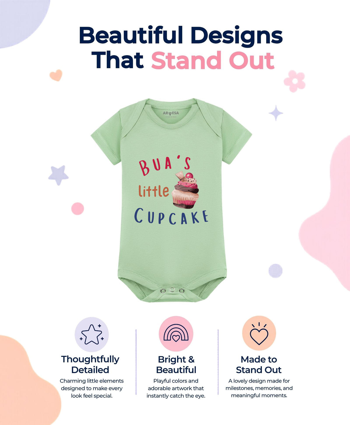 No | Bua Little Cupcake - Romper
