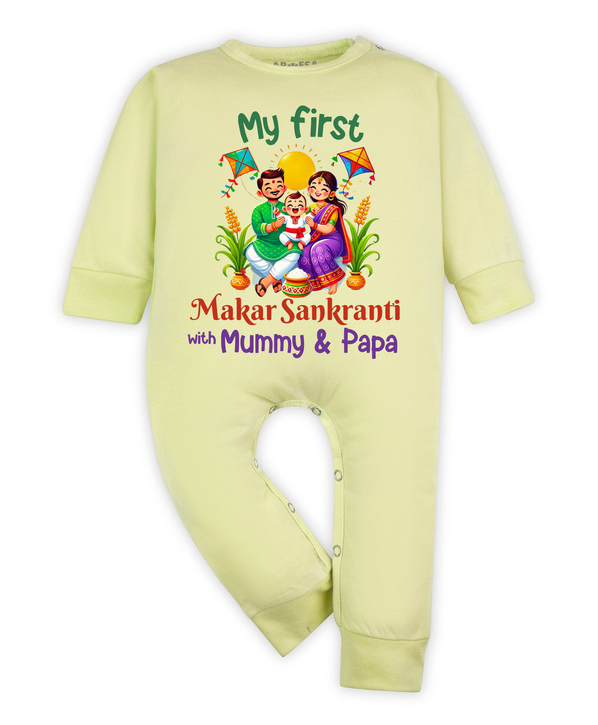 No | My First Makar sankranti - Jumpsuit