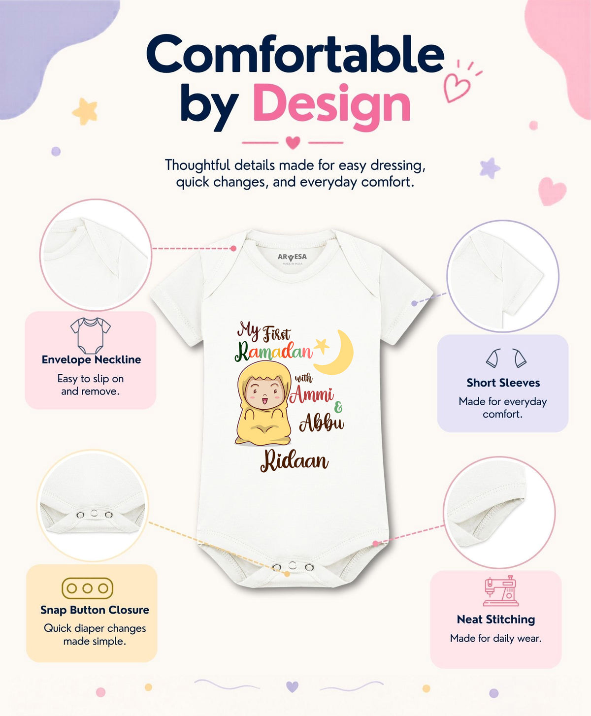Yes | My First Ramadan - Romper