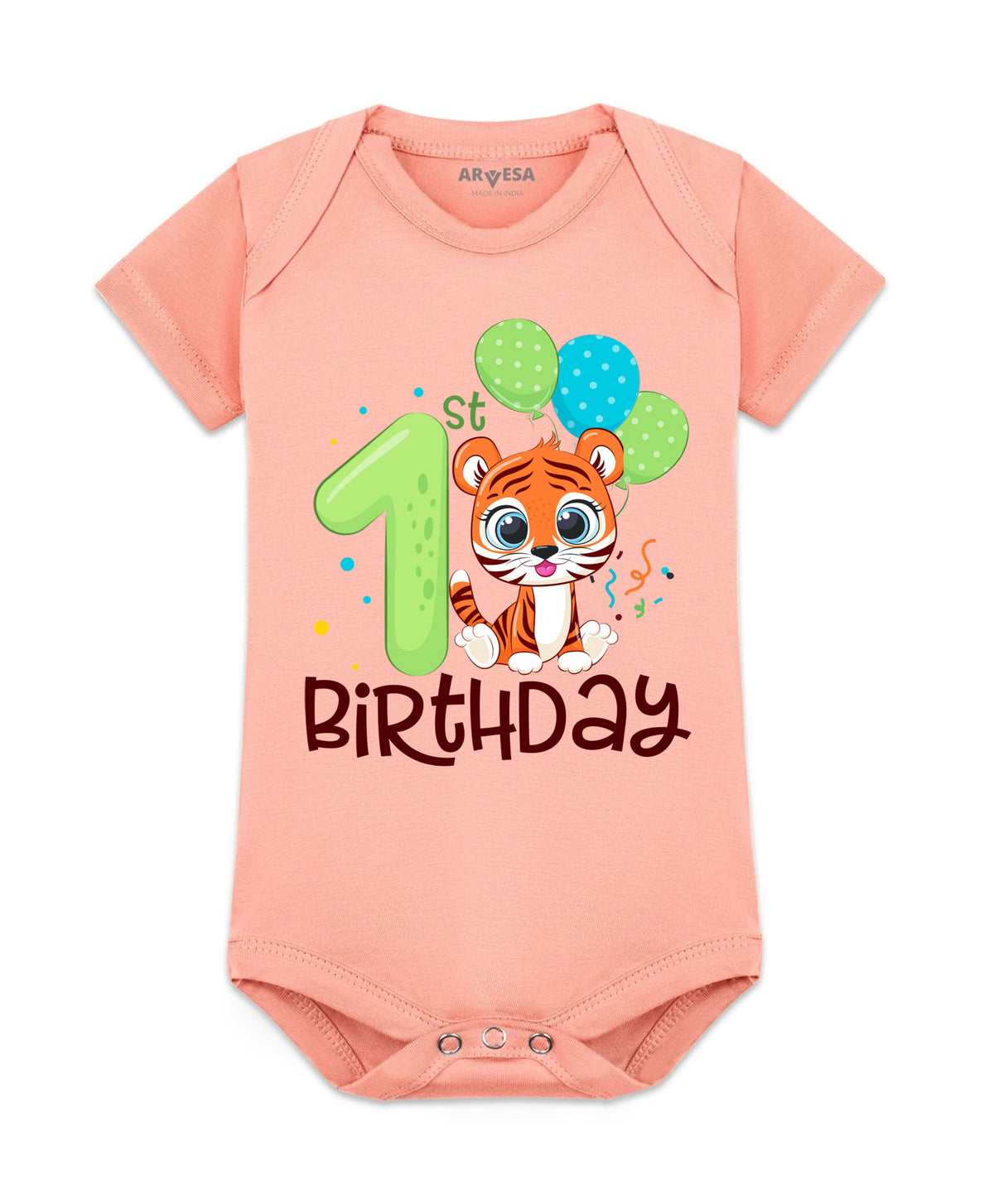 No | One Year Birthday - Romper