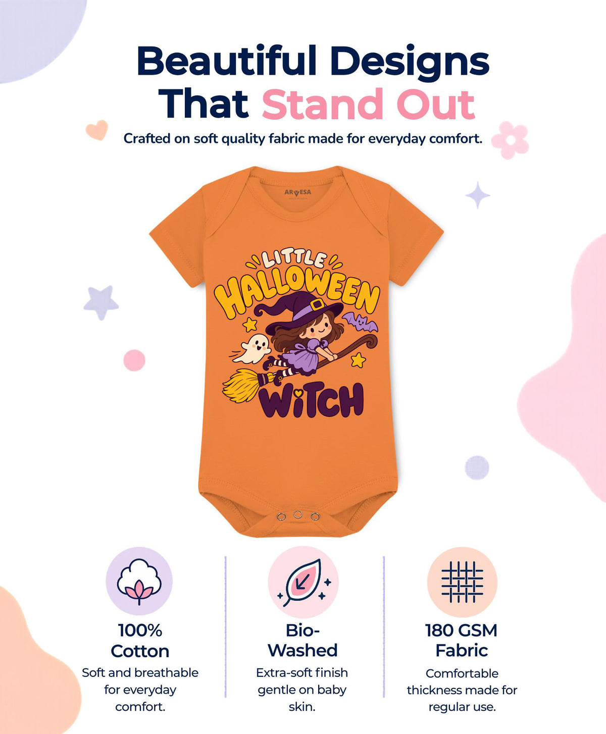 Little Halloween Witch - Romper