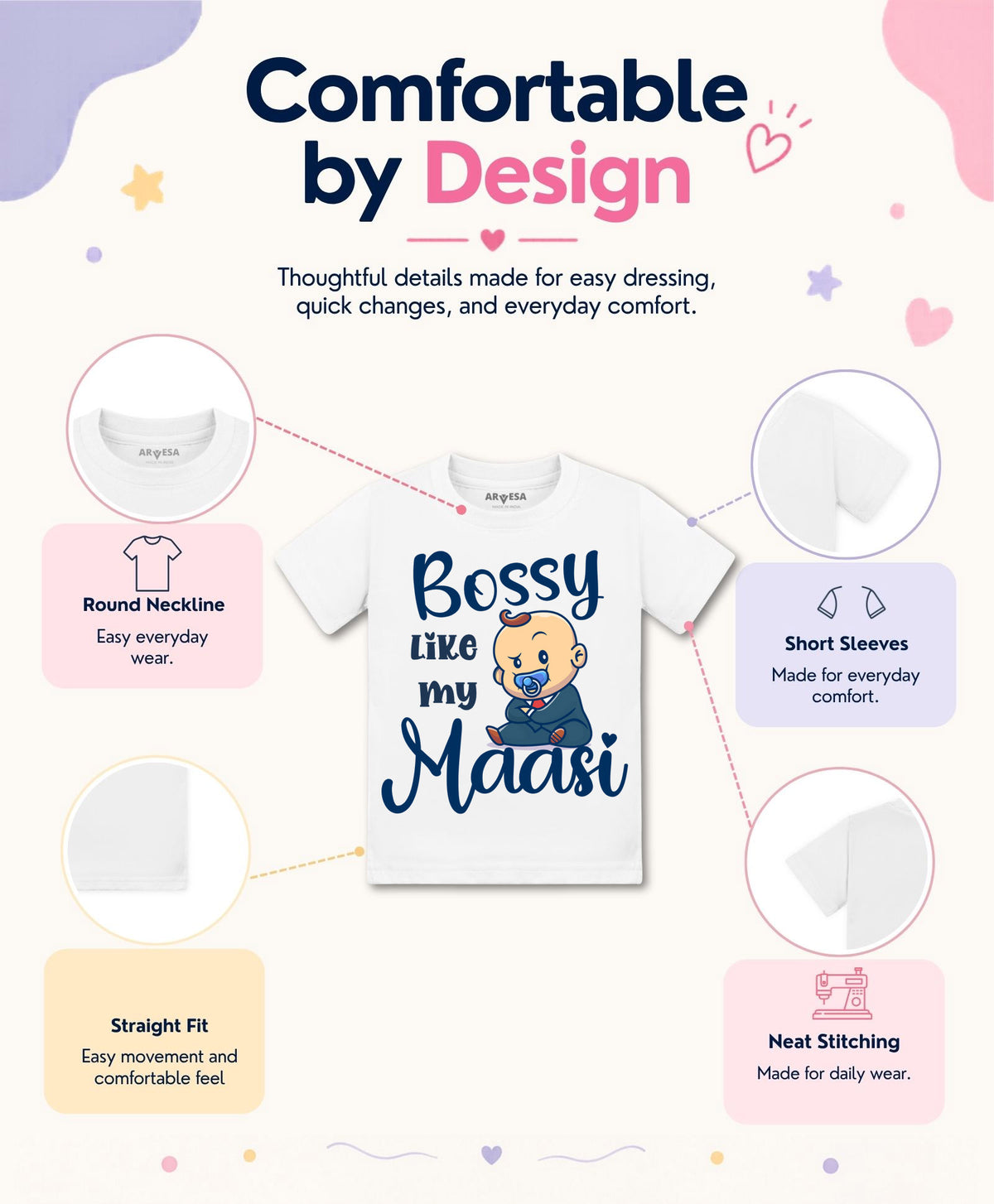 No | Bossy Like My Maasi - T-shirt