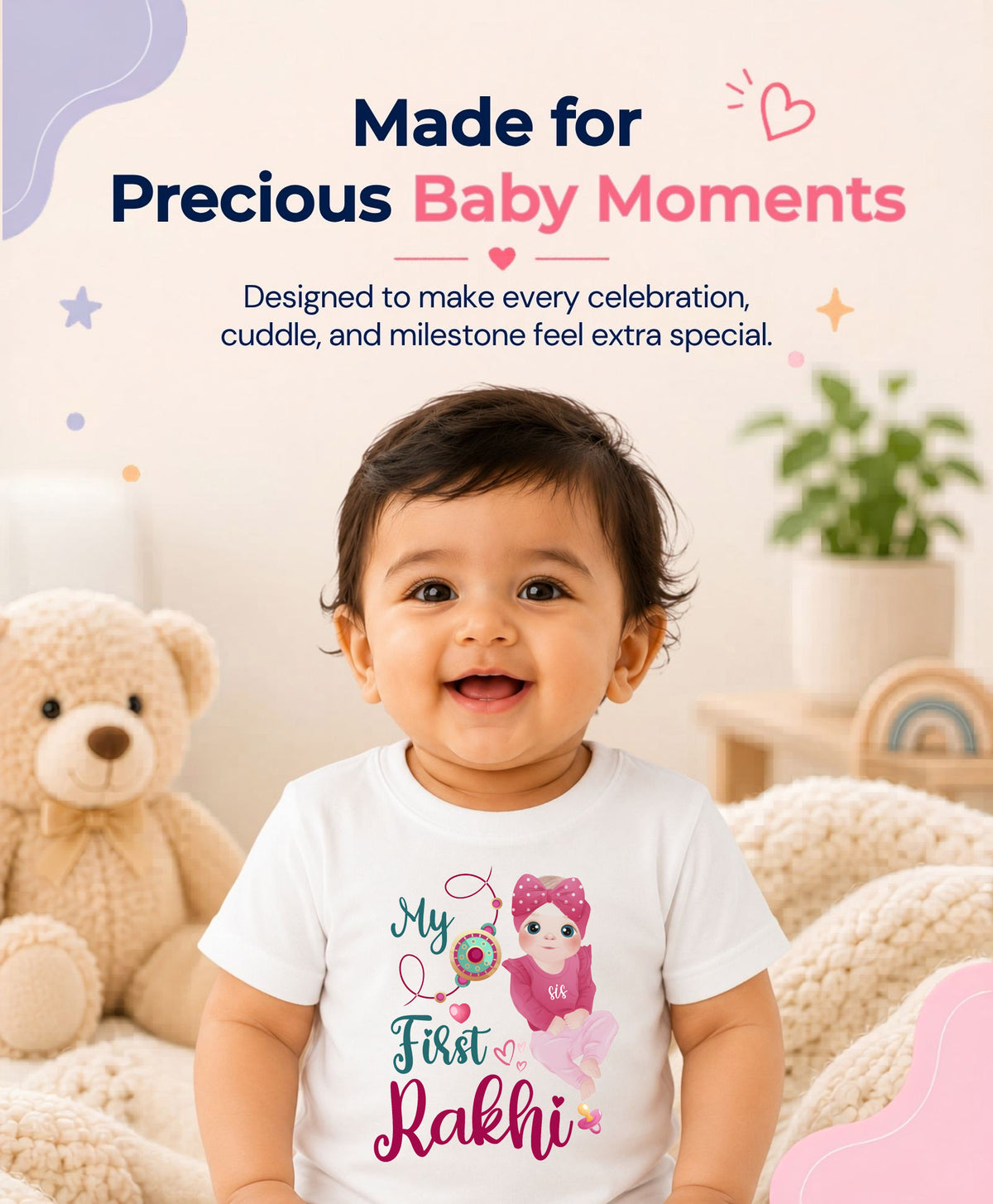 No | My First Rakhi - T-shirt