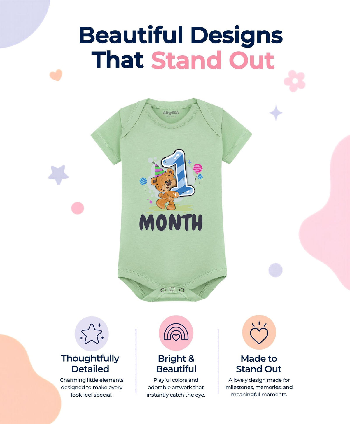 No | 1 Month - Romper