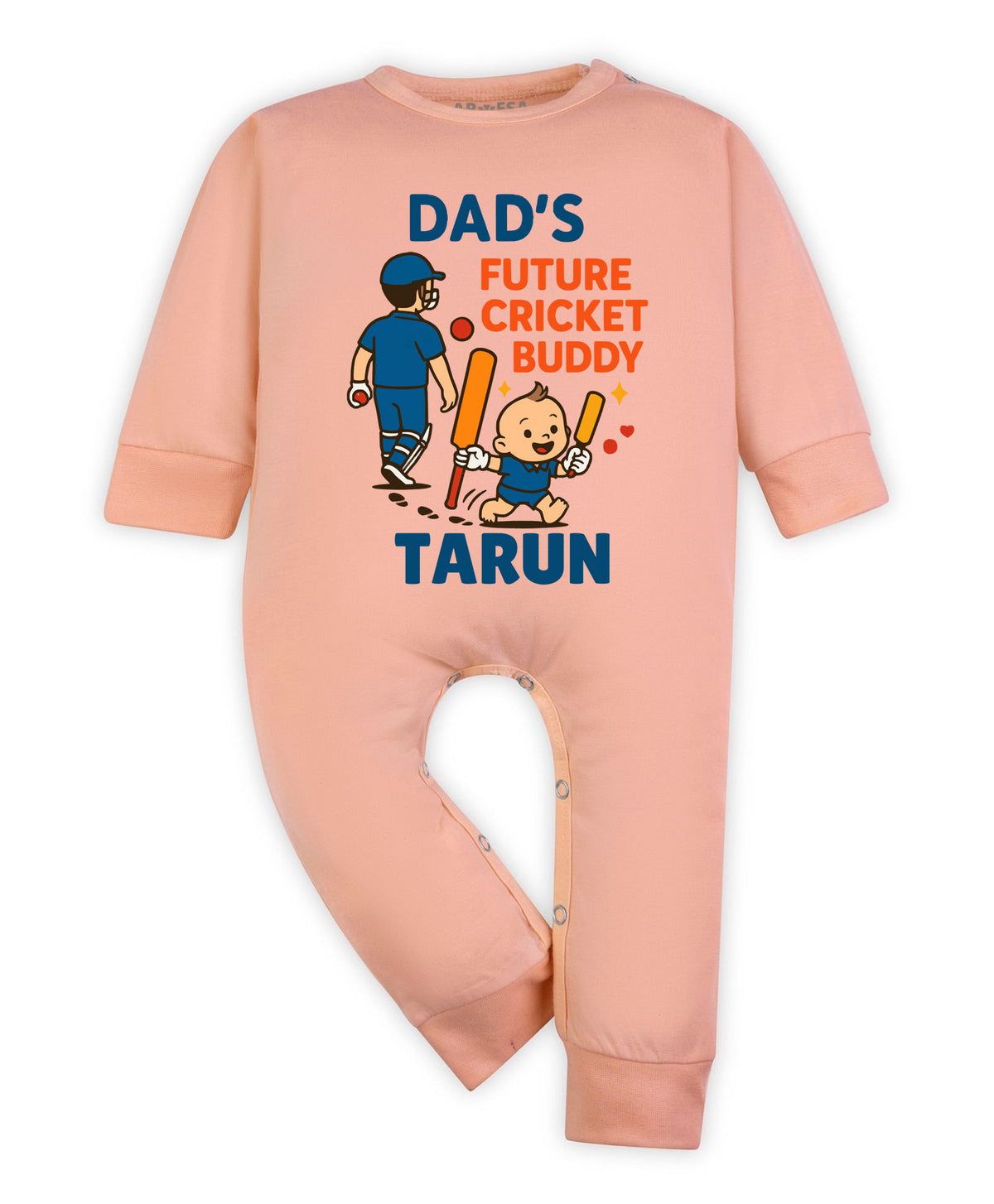 Yes | Dad's Future Cricket Buddy - Jumpsuit