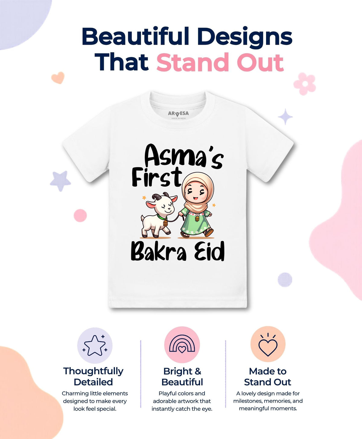 Yes | My First Eid - T-shirt