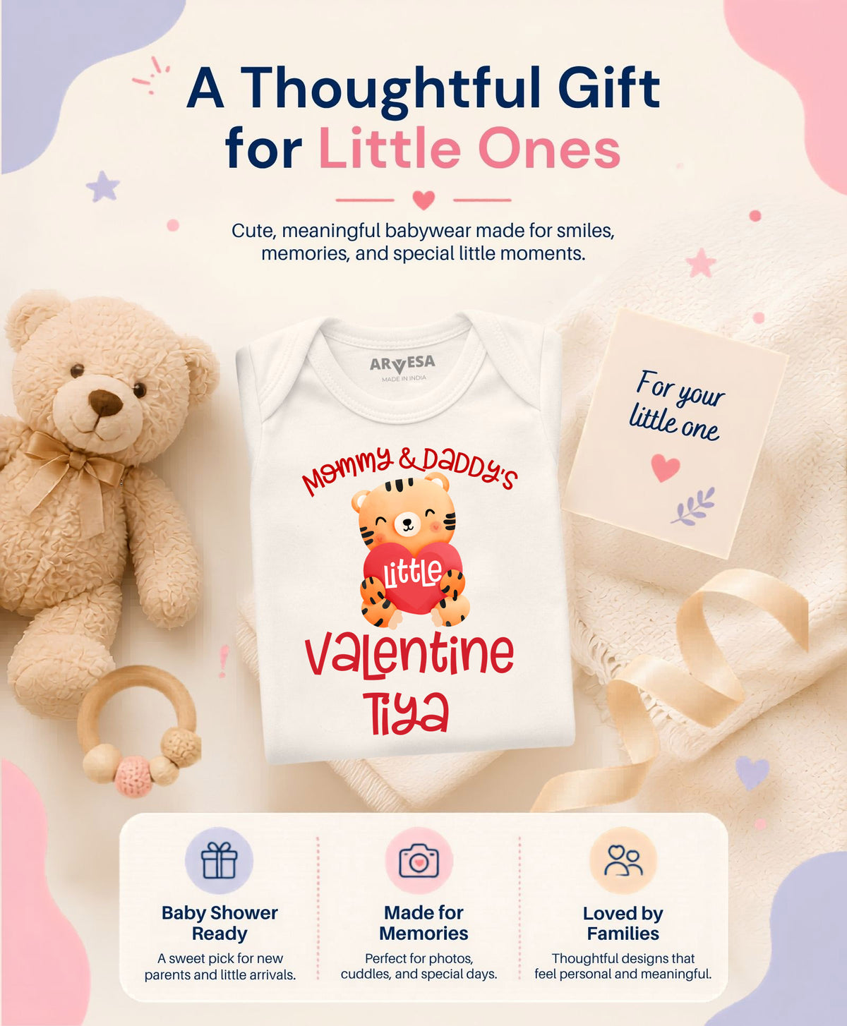 Yes | Mommy And Daddy Valentine - Romper