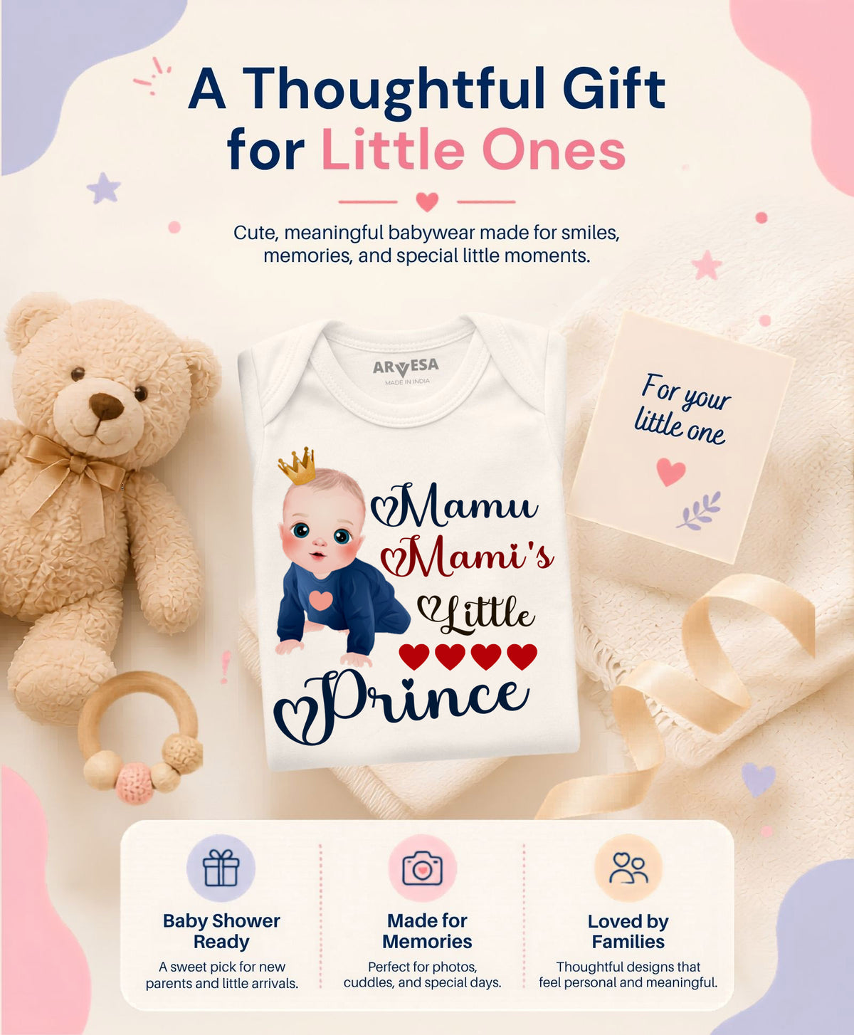 No | Mamu Mami'S Little Prince - Romper