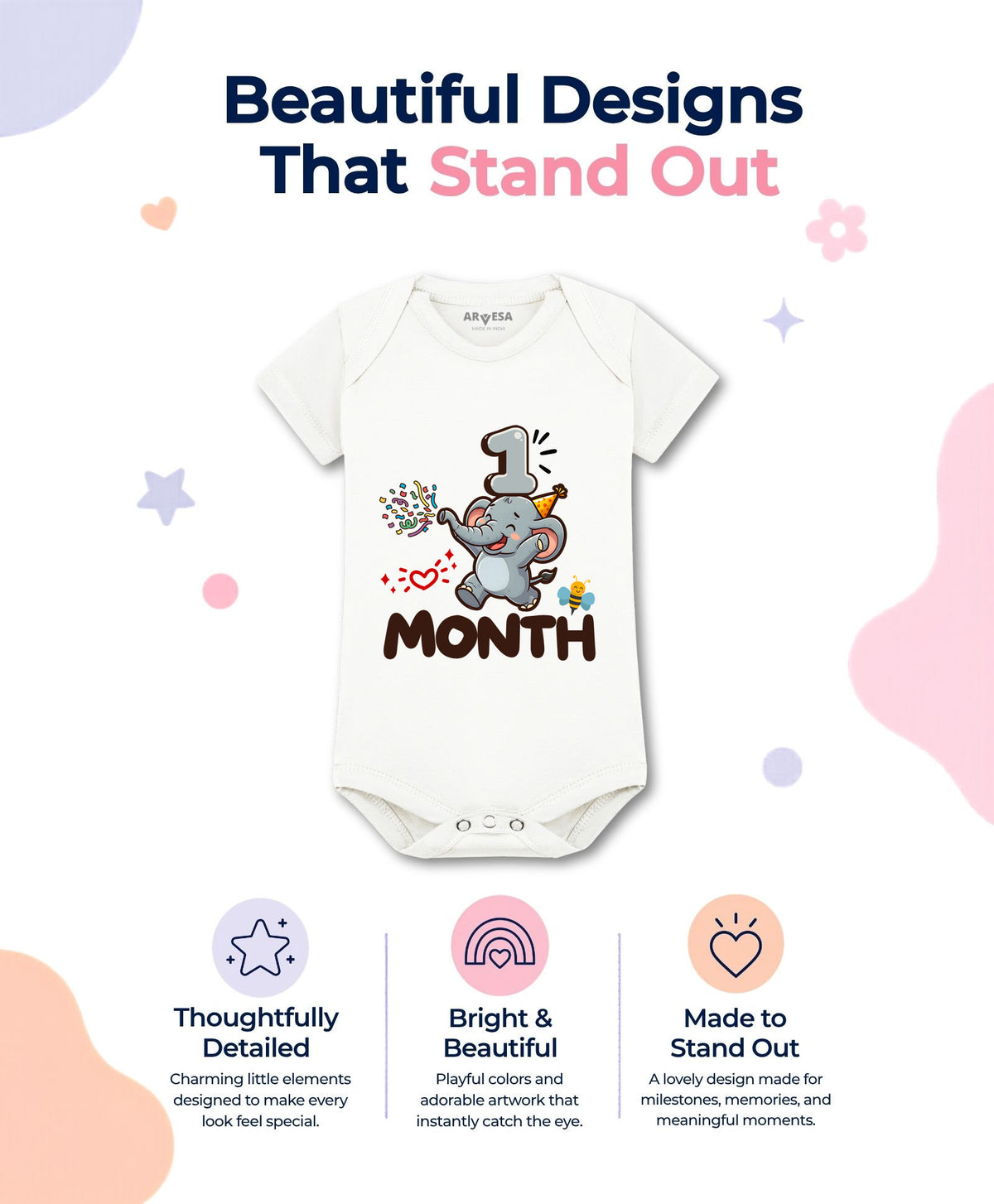 No | 1 Month - Romper
