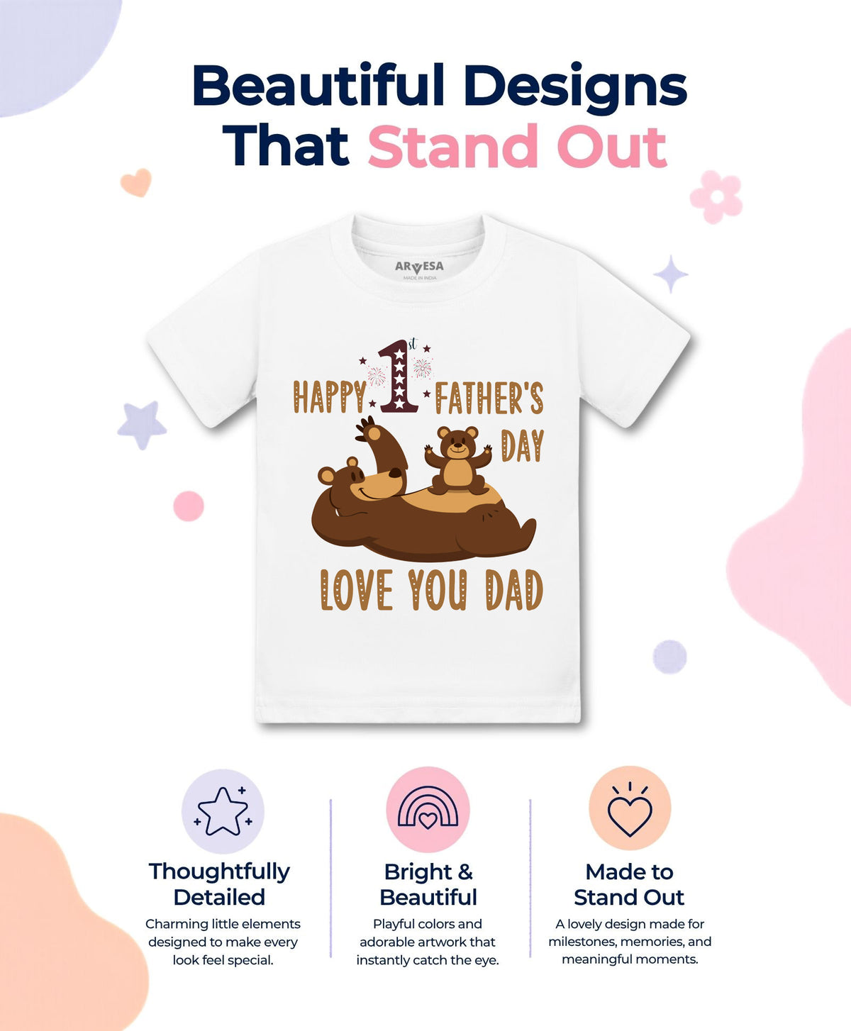 No | Happy Father Days - T-shirt