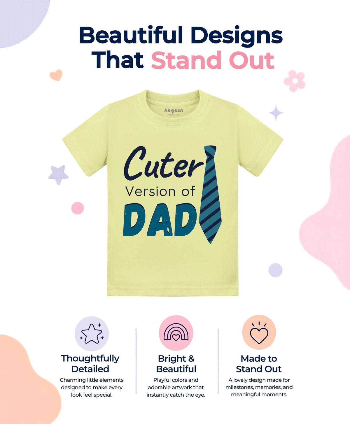 No | Cutest Version Of Dad - T-shirt