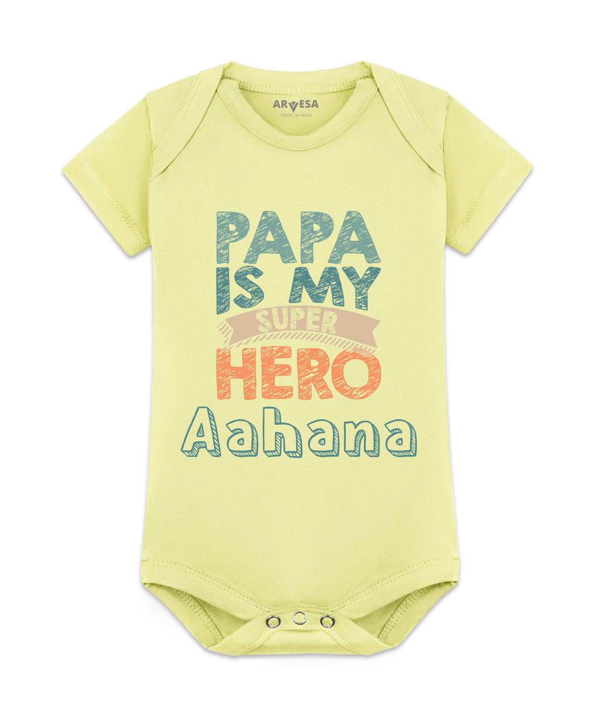 Yes | Papa Is My Super Hero Dad - Romper