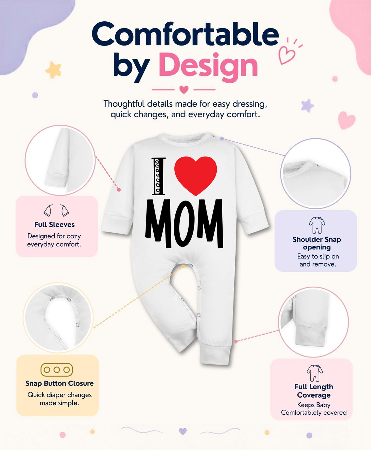 No | I Love Mom - Jumpsuit