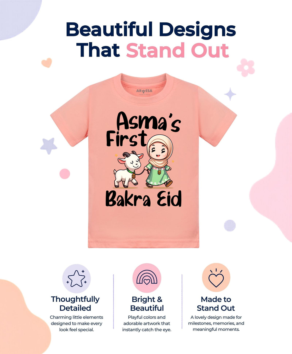 Yes | My First Eid - T-shirt