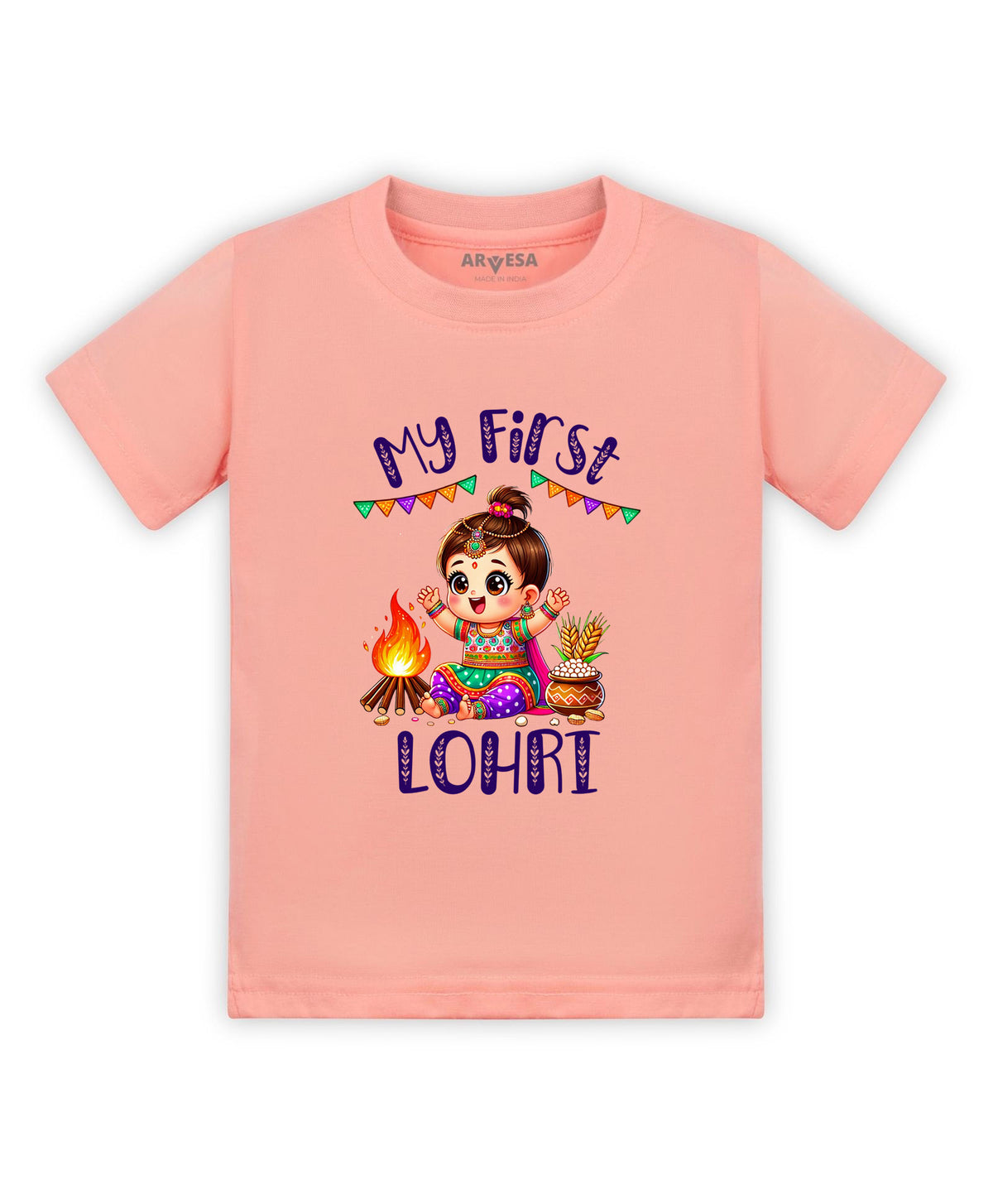 No | My First Lohri - T-shirt