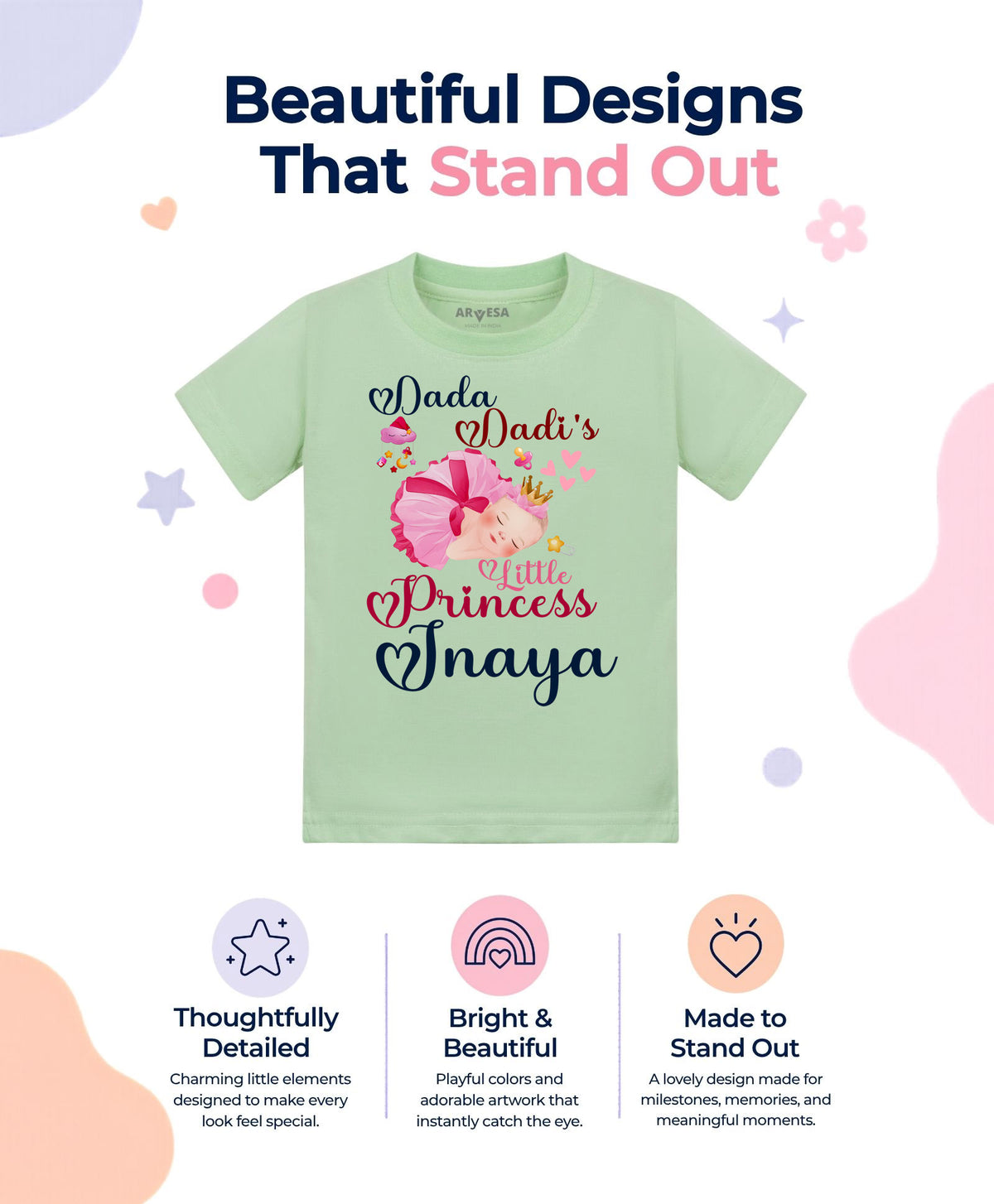 Yes | Dada Dadi Little Princess - T-shirt
