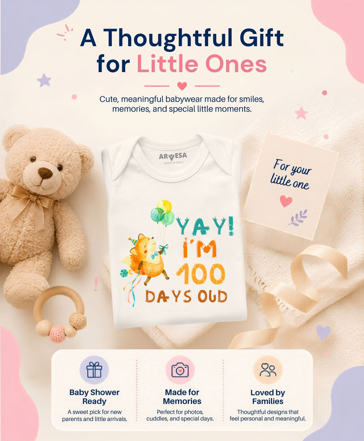 No | 100 Days Birthday - Romper
