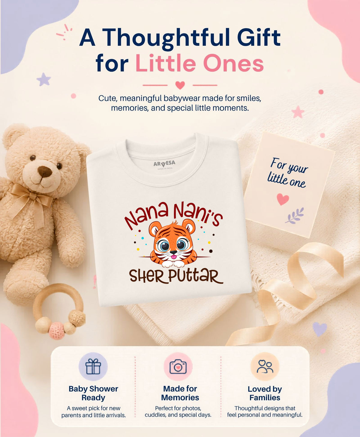 No | Nana Nani Sher Puttar - T-shirt