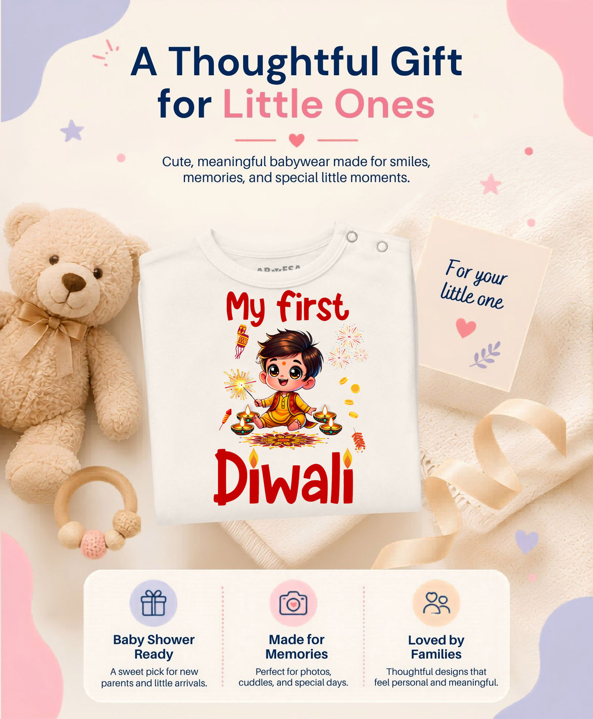 No | My First Diwali - Jumpsuit