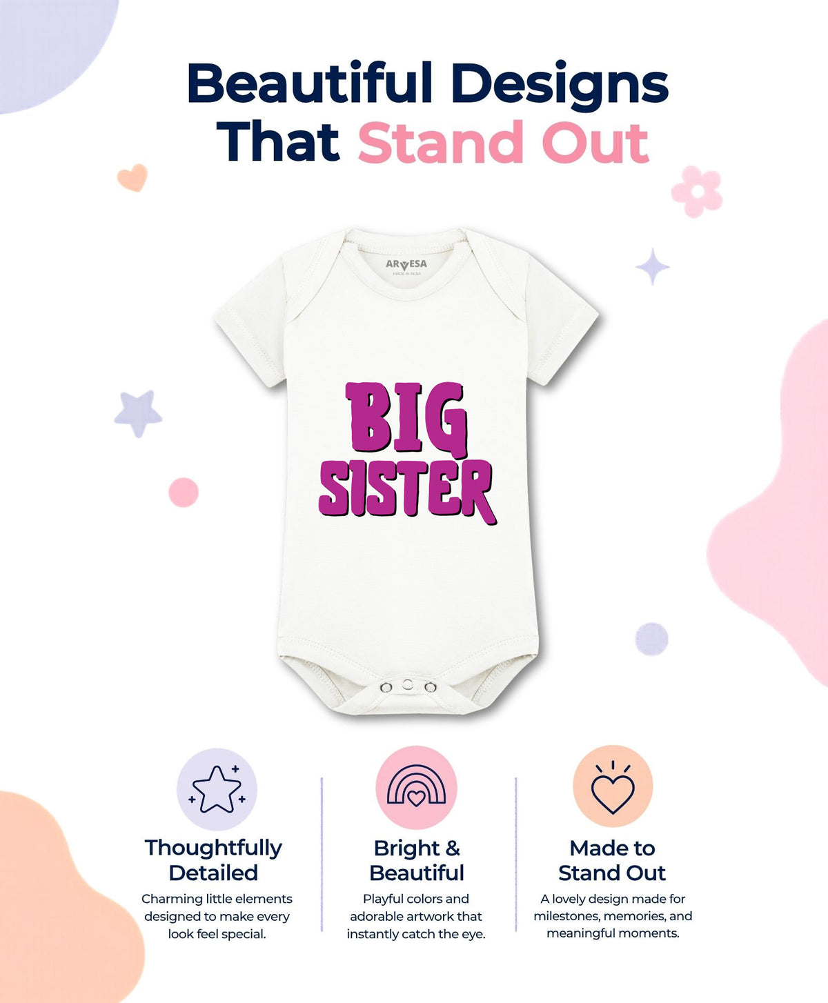 No | Big Sister - Romper