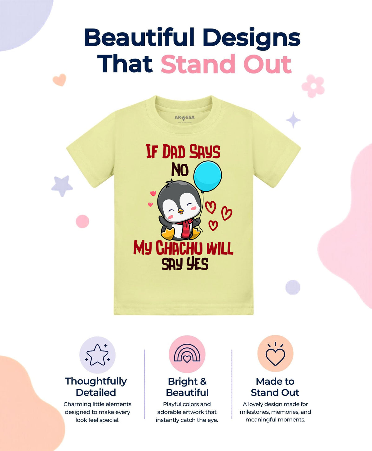 No | If Dad Say No My Chachu - T-shirt