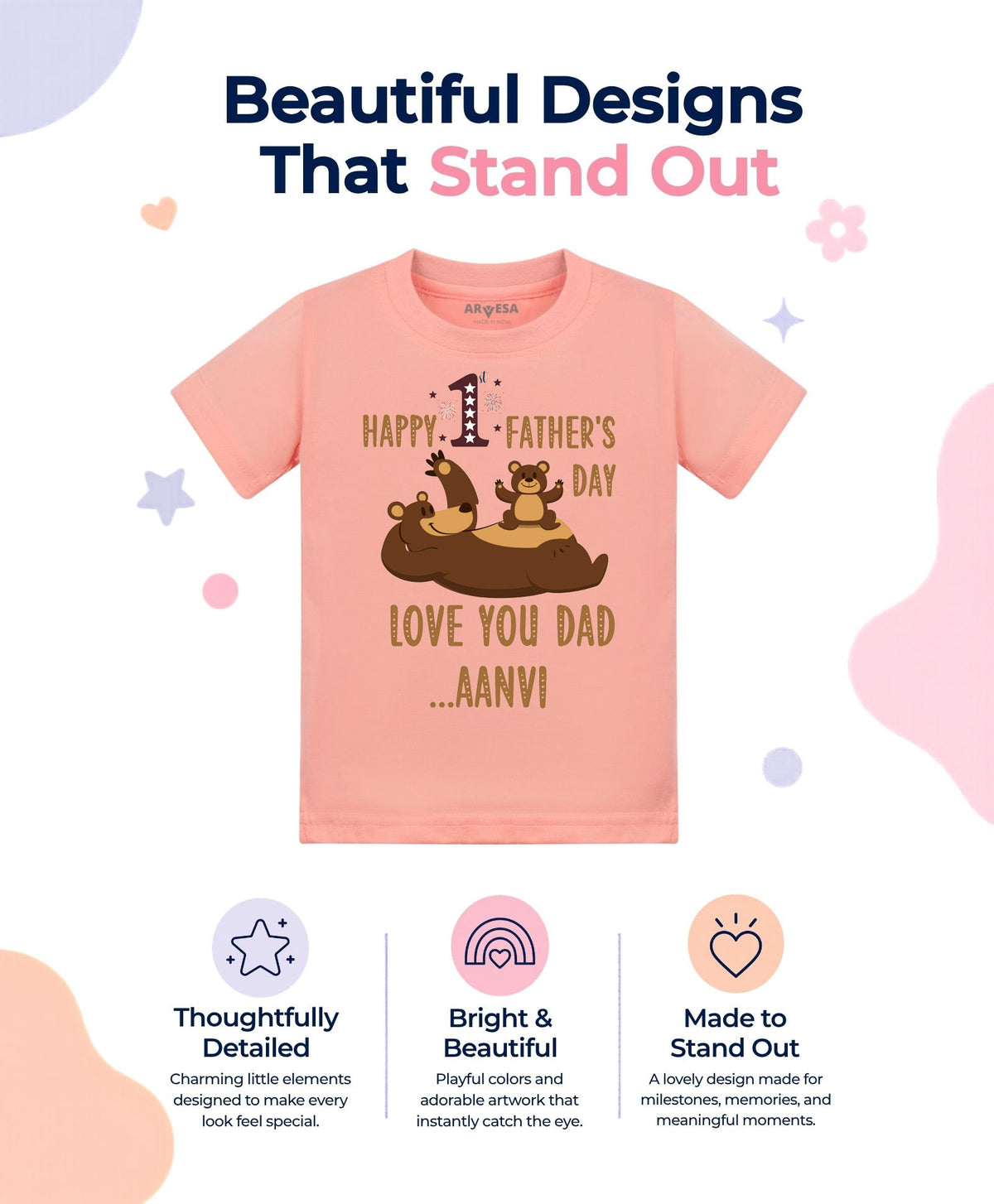 Yes | Happy Father Days - T-shirt