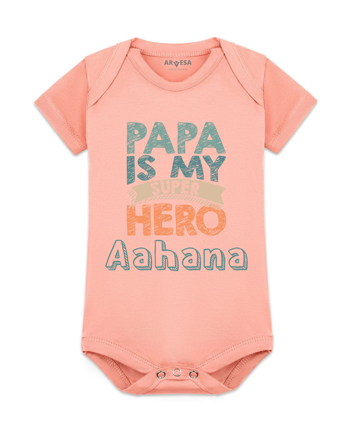 Yes | Papa Is My Super Hero Dad - Romper