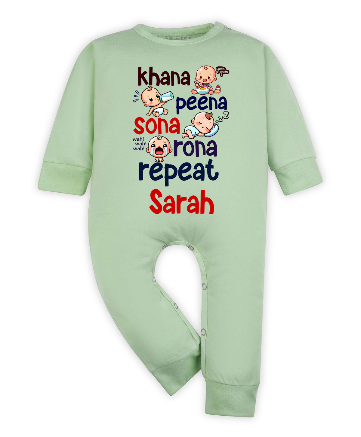 Yes | Khana Peena Sona Repeat Quirky - Jumpsuit