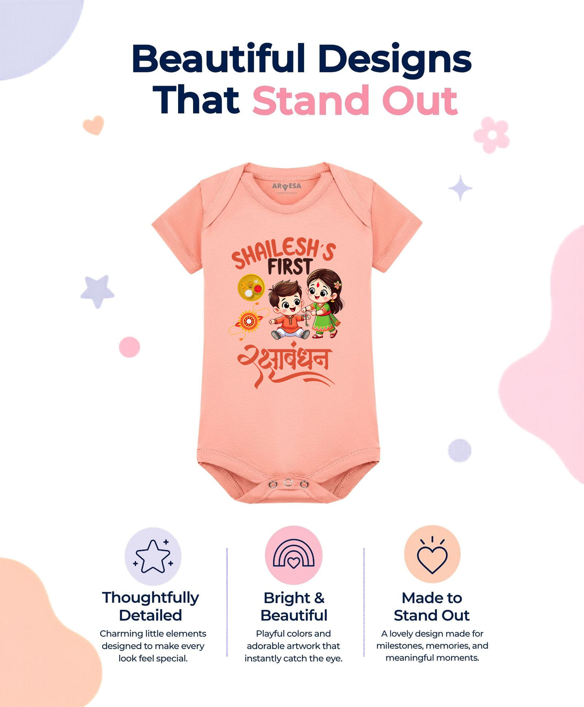 Yes | My First Rakhi - Romper