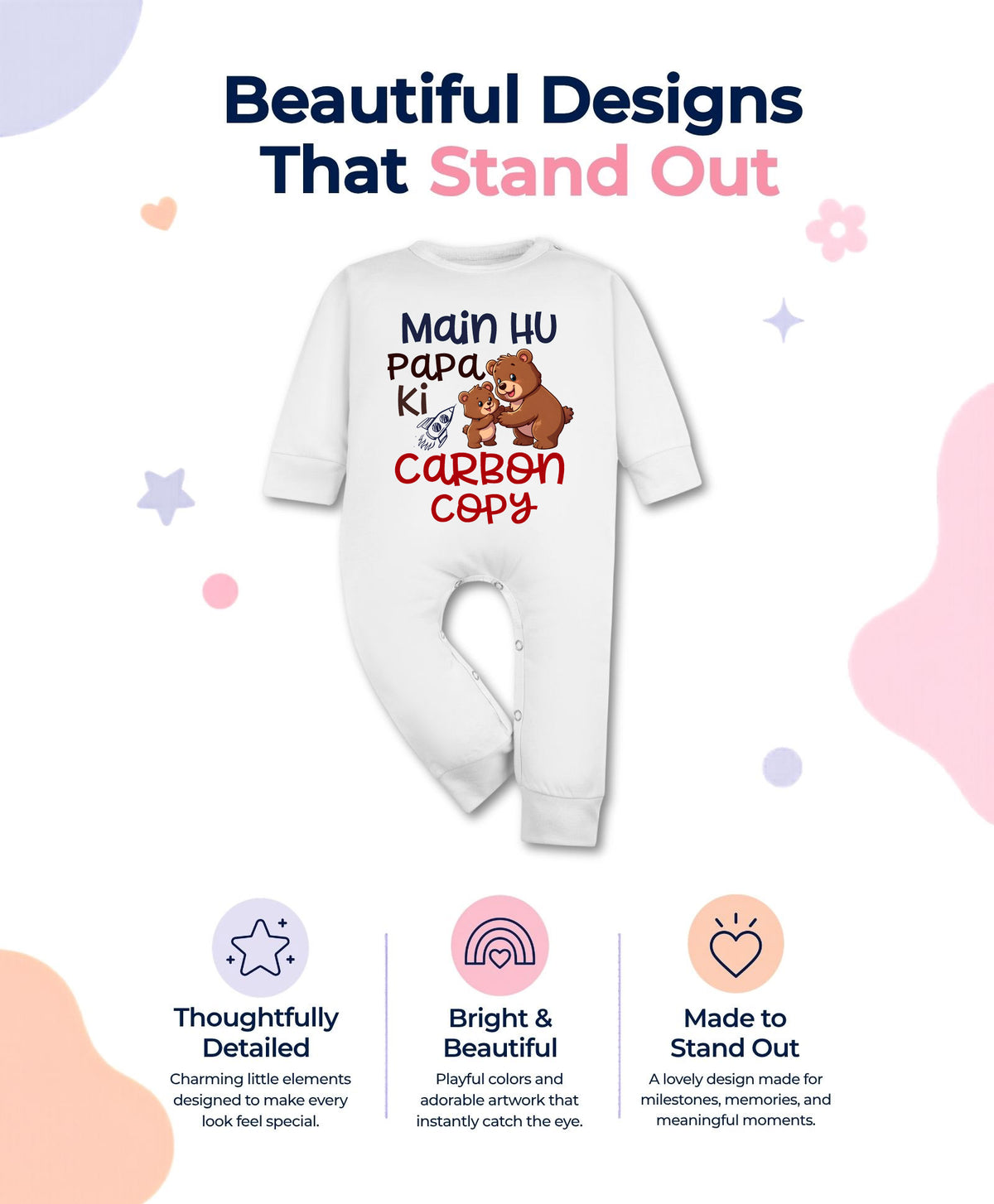 No | Mai Hu Papa Ki Carbon Copy Dad - Jumpsuit
