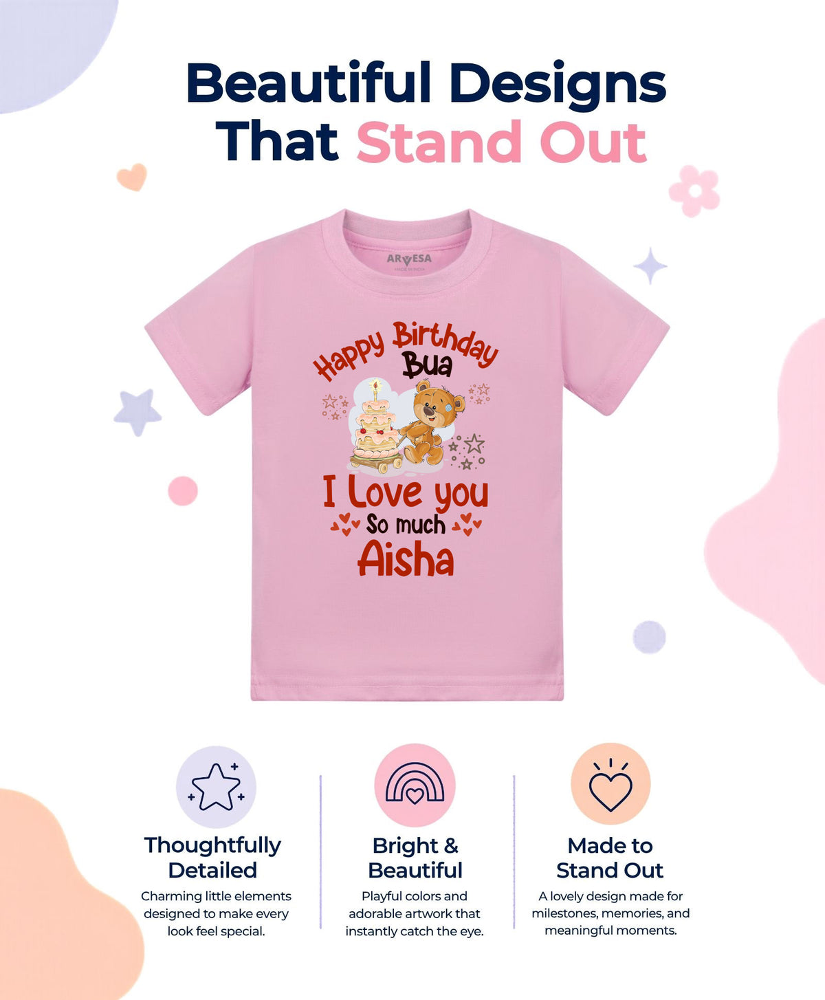 Yes | Happy Birthday Bua Family Birthday - T-shirt