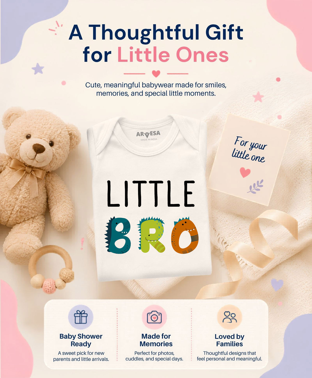 No | Little Bro Brother - Romper