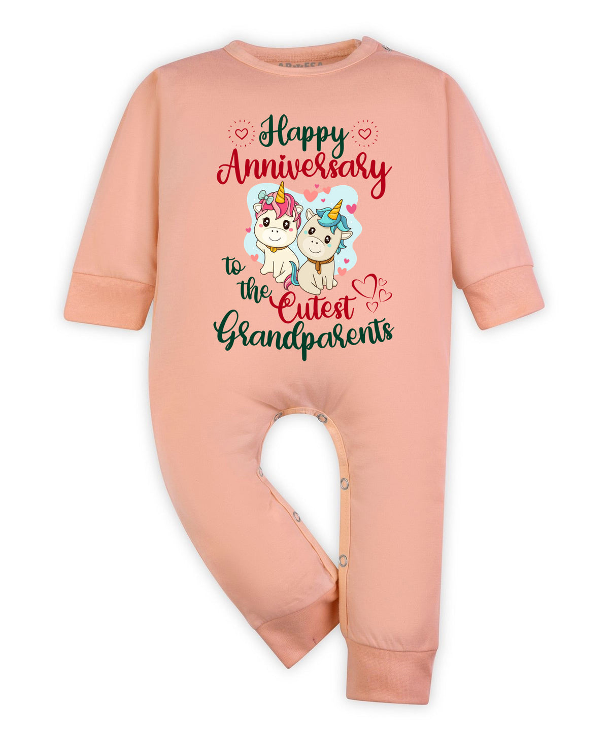 No | Happy Anniversay GrandParents Family Anniversary - Jumpsuit
