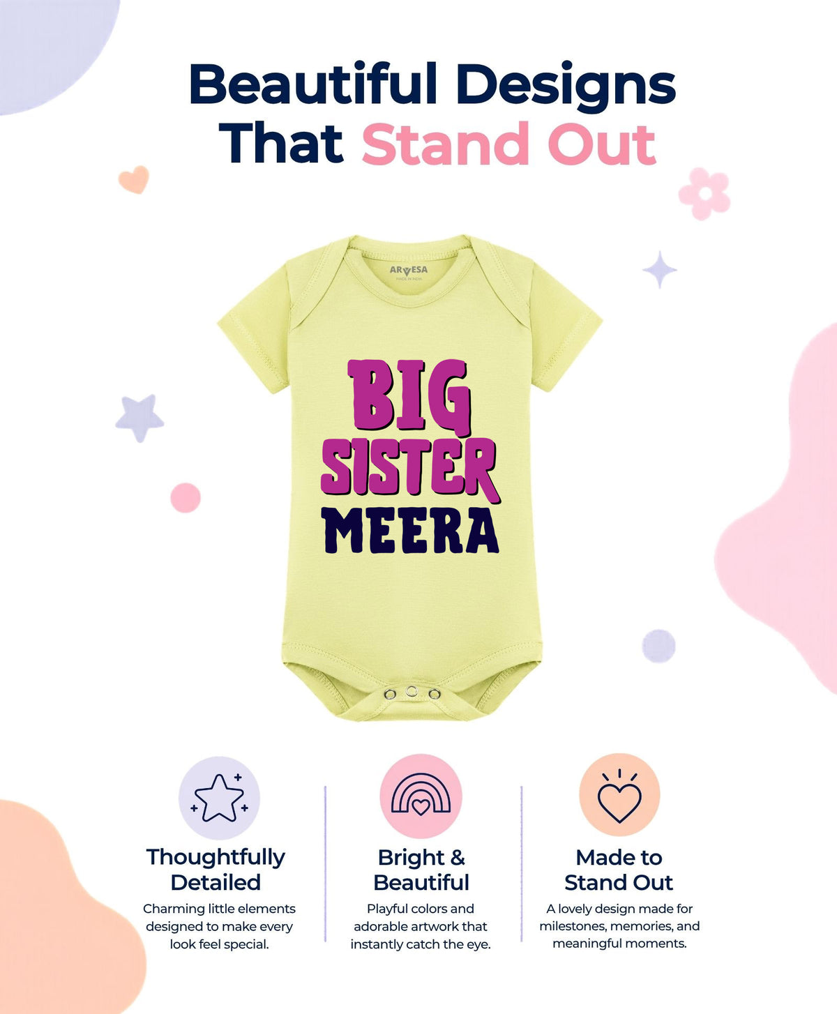 Yes | Big Sister - Romper