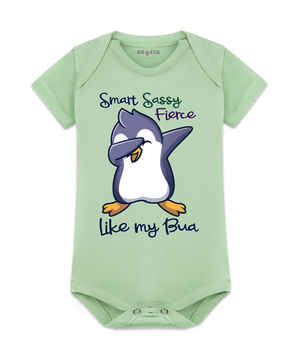 No | Smart Sassy Like My Bua - Romper