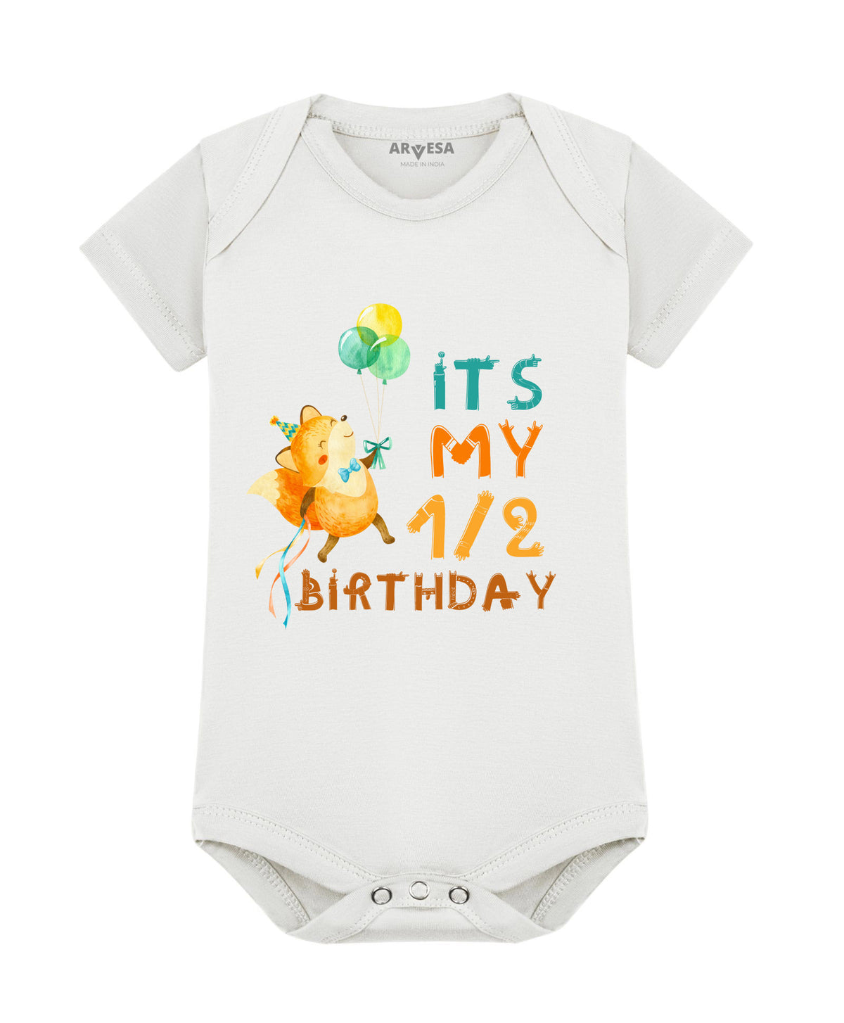 No | Half Birthday - Romper