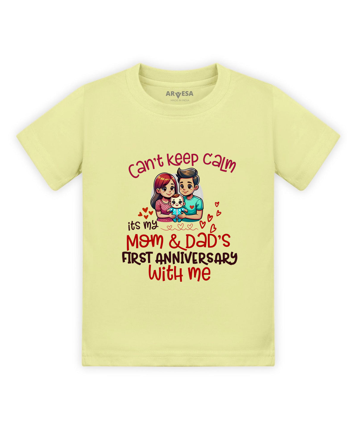 No | First Anniversary With Mom And Dad Mom Dad Anniversary - T-shirt