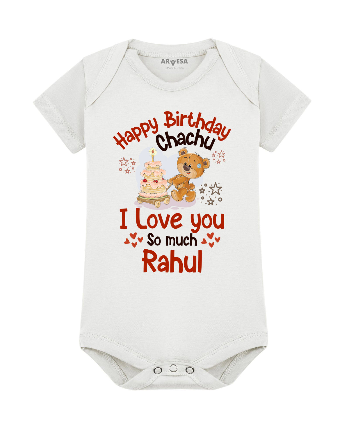 Yes | Happy Birthday Chachu Family Birthday - Romper
