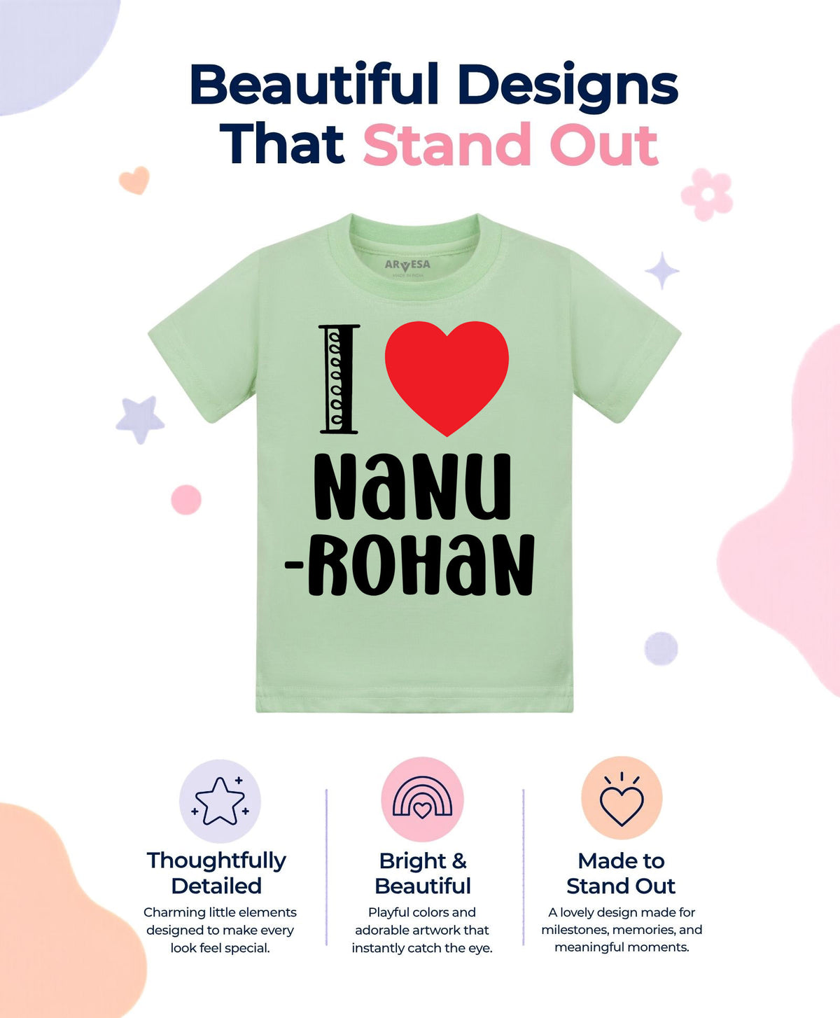 Yes | I Love Nanu Nana Nani - T-shirt
