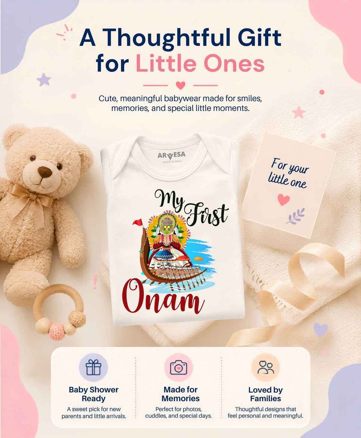 No | My First Onam - Romper