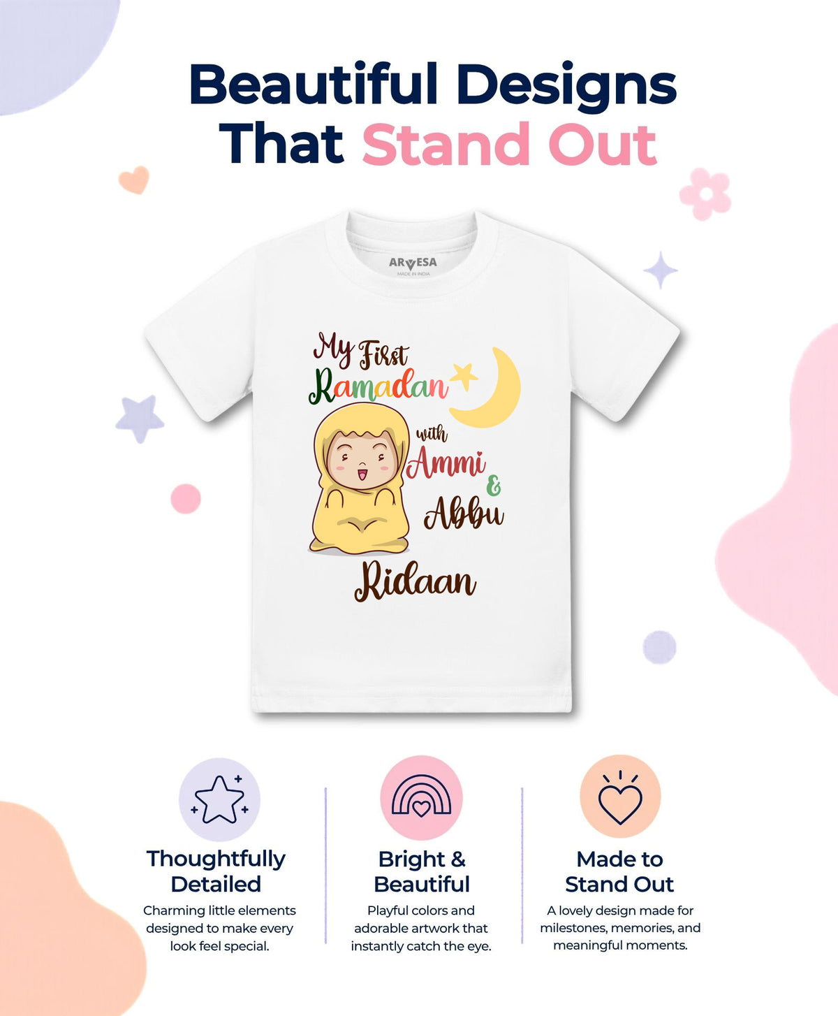 Yes | My First Ramadan - T-shirt